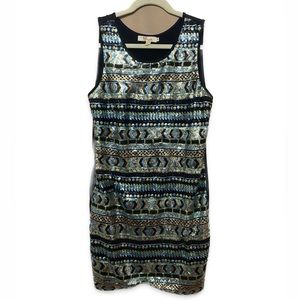 Aryeh Sequin Mini Dress - M